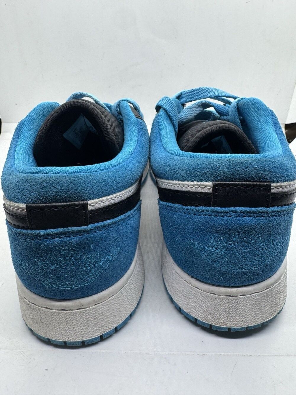 Air Jordan 1 Low SE Kids Size 6Y Womens 7.5 Blue Black White Shoes CT1564 004 - Picture 5 of 13